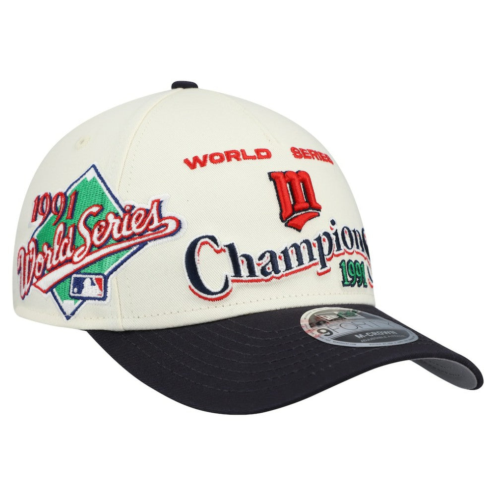Minnesota Twins New Era World Series 9FORTY M-Crown Adjustable Hat - MLB Hats
