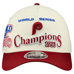 Philadelphia Phillies New Era World Series 9FORTY M-Crown A-Frame Adjustable Hat - MLB Hats