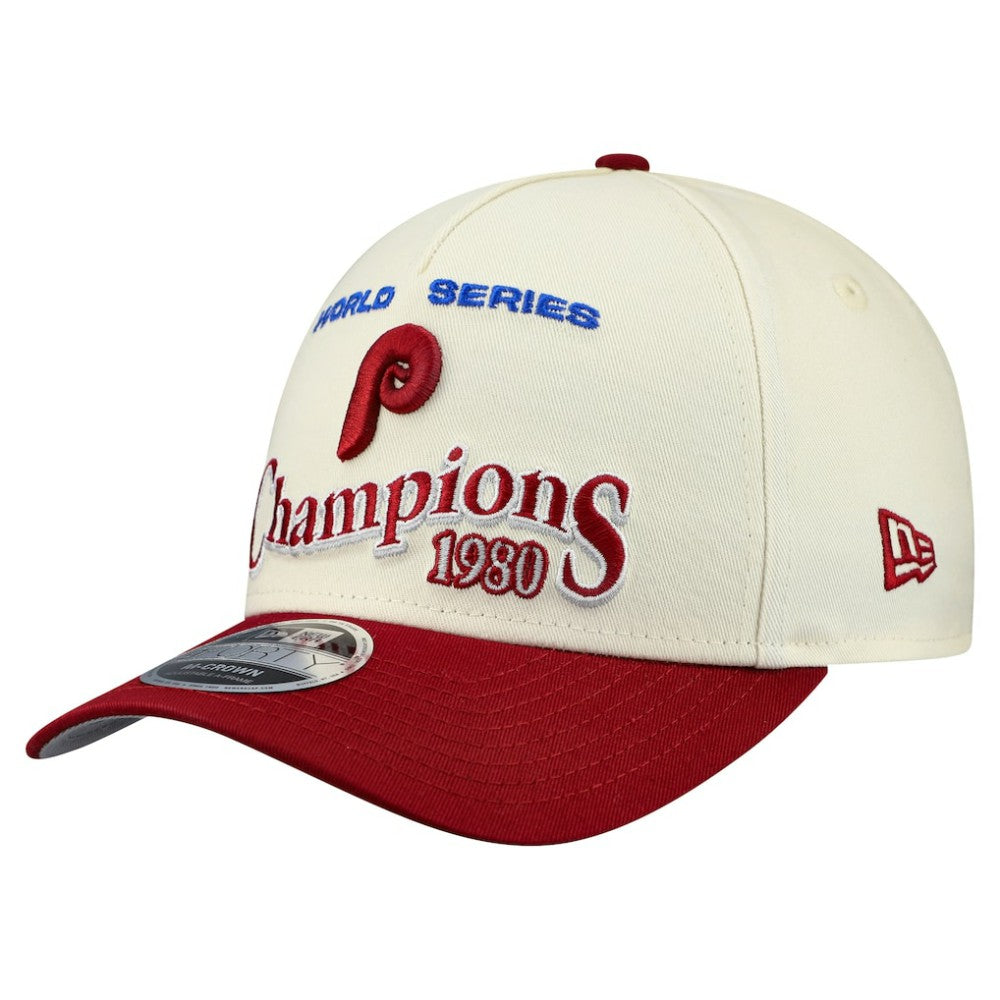 Philadelphia Phillies New Era World Series 9FORTY M-Crown A-Frame Adjustable Hat - MLB Hats