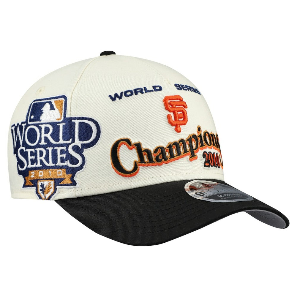 San Francisco Giants New Era World Series 9FORTY M-Crown A-Frame Adjustable Hat - MLB Hats