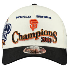 San Francisco Giants New Era World Series 9FORTY M-Crown A-Frame Adjustable Hat - MLB Hats