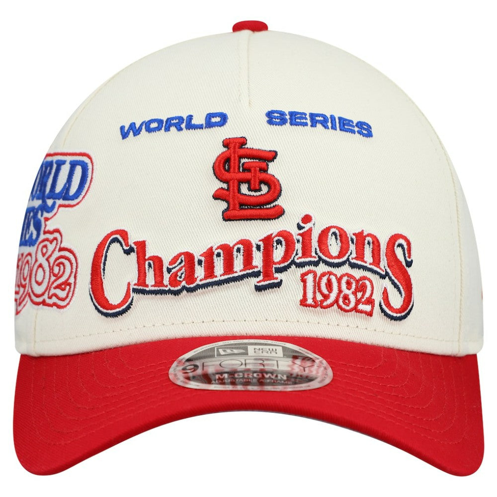 St. Louis Cardinals New Era World Series 9FORTY M-Crown Adjustable Hat - MLB Hats