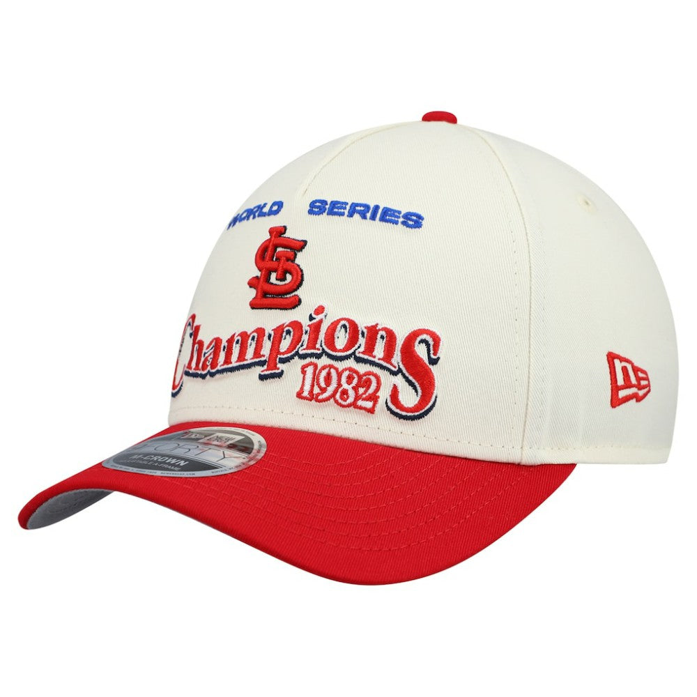 St. Louis Cardinals New Era World Series 9FORTY M-Crown Adjustable Hat - MLB Hats