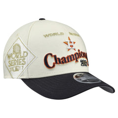 Houston Astros New Era World Series 9FORTY M-Crown A-Frame Adjustable Hat - MLB Hats