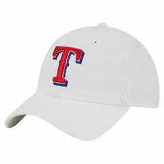 Texas Rangers New Era Women's Floral Mesh 9TWENTY Adjustable Hat - MLB Hats