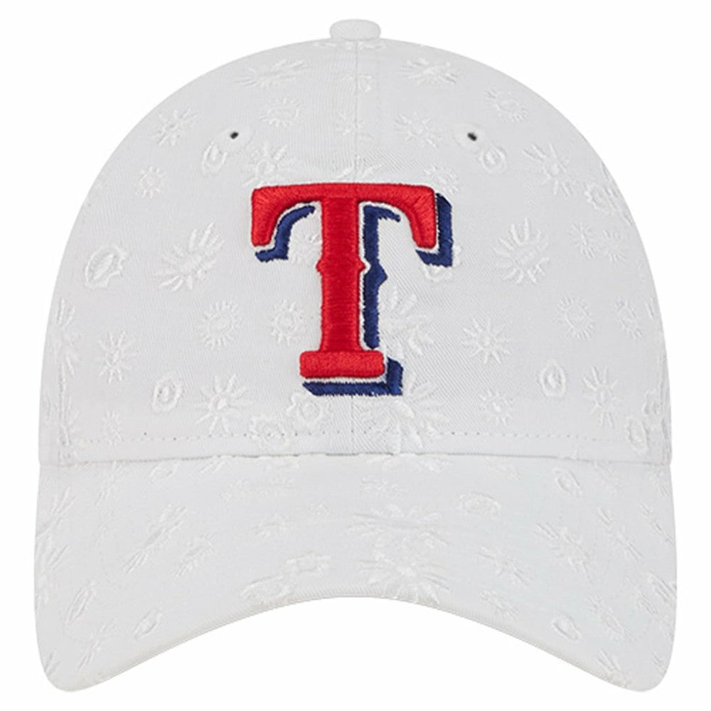 Texas Rangers New Era Women's Floral Mesh 9TWENTY Adjustable Hat - MLB Hats