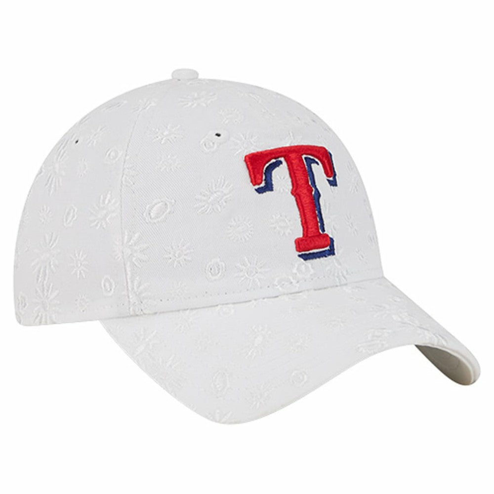 Texas Rangers New Era Women's Floral Mesh 9TWENTY Adjustable Hat - MLB Hats