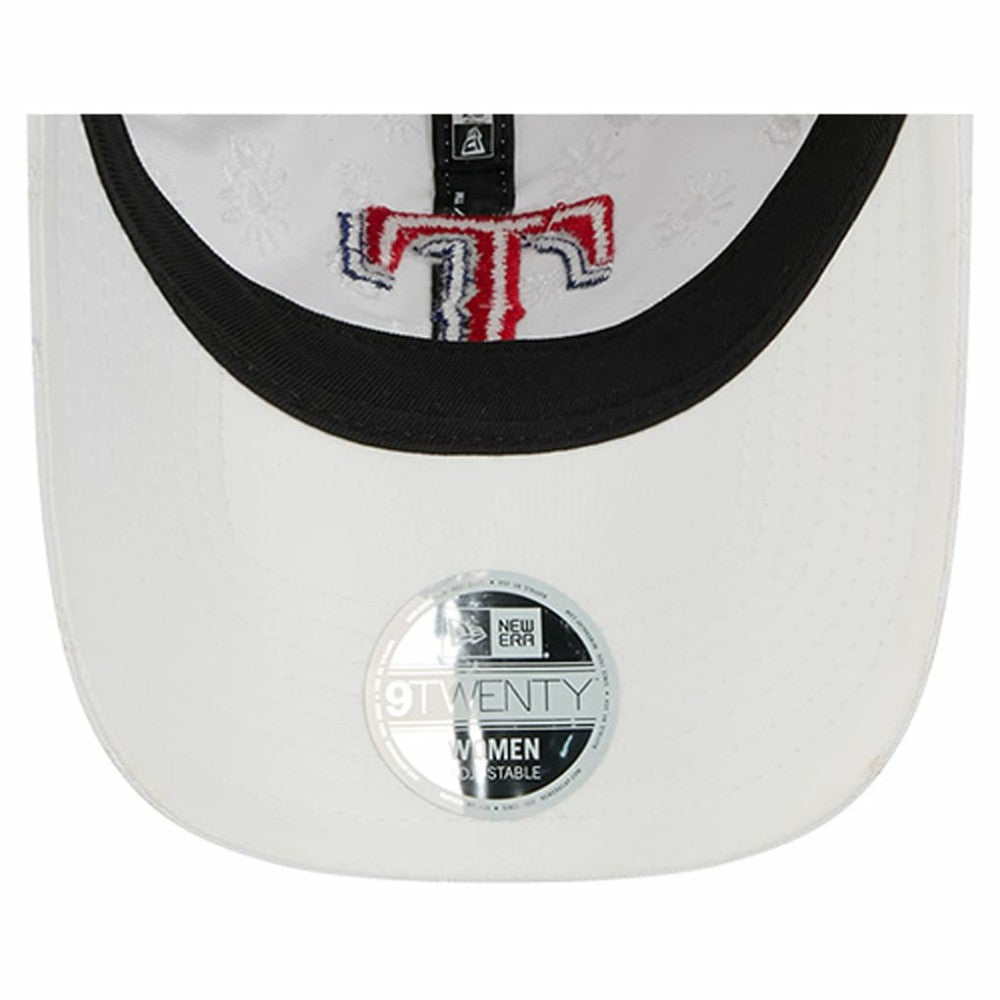 Texas Rangers New Era Women's Floral Mesh 9TWENTY Adjustable Hat - MLB Hats