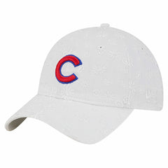 Chicago Cubs New Era Women's Floral Mesh 9TWENTY Adjustable Hat - MLB Hats