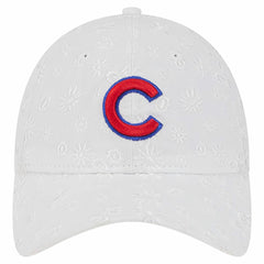 Chicago Cubs New Era Women's Floral Mesh 9TWENTY Adjustable Hat - MLB Hats