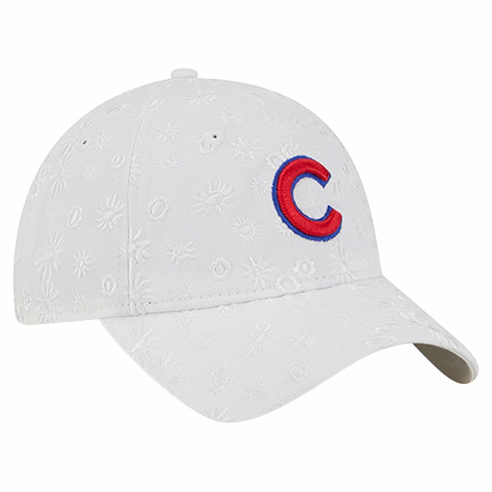 Chicago Cubs New Era Women's Floral Mesh 9TWENTY Adjustable Hat - MLB Hats