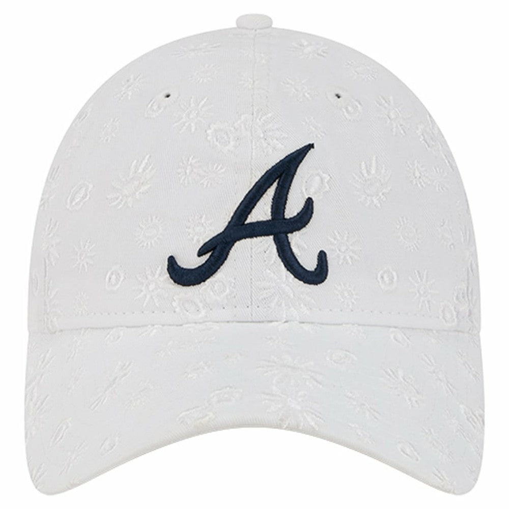 Atlanta Braves New Era Women's Floral Mesh 9TWENTY Adjustable Hat - MLB Hats