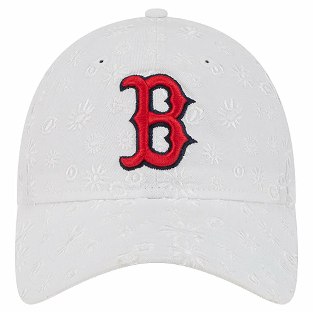 Boston Red Sox New Era Women's Floral Mesh 9TWENTY Adjustable Hat - MLB Hats