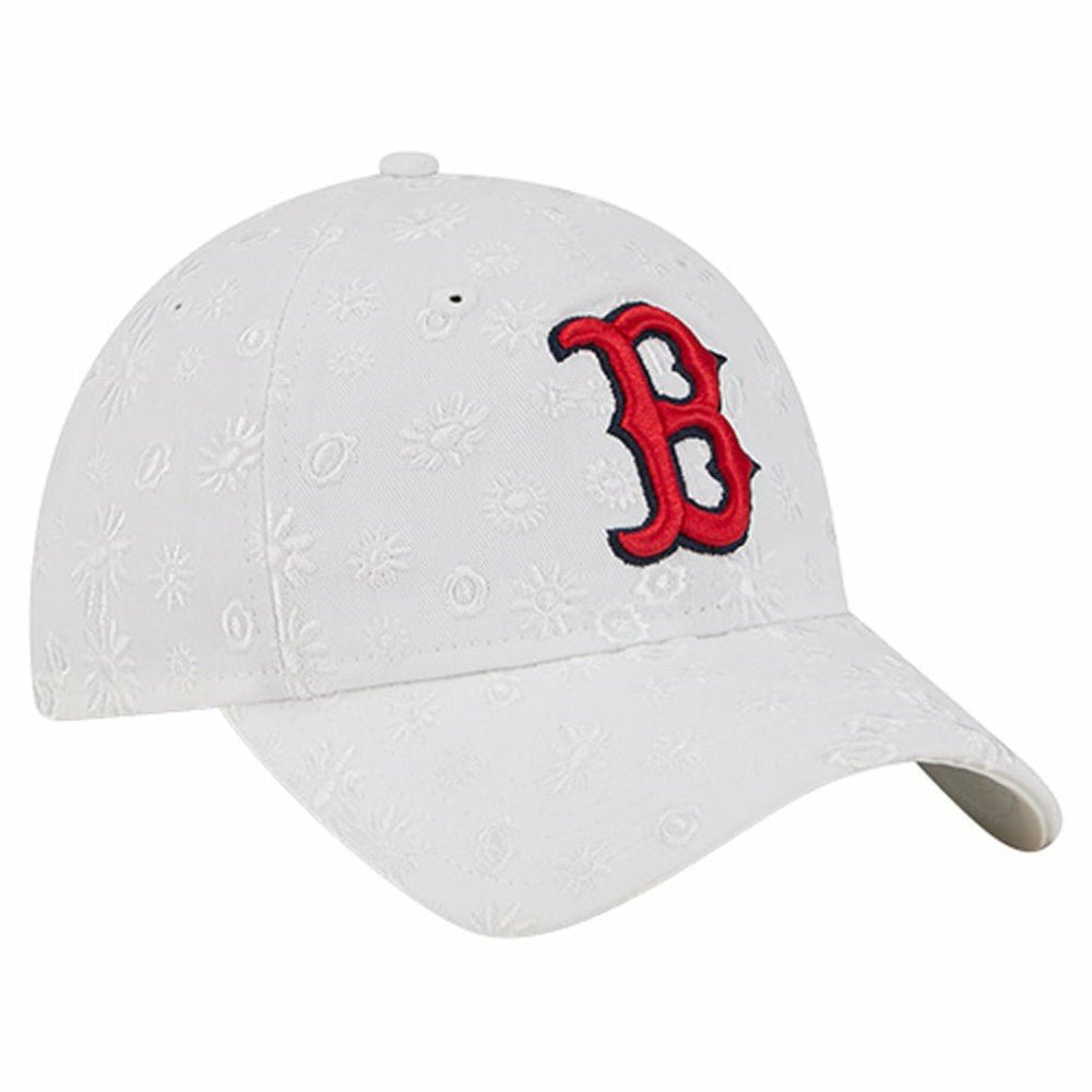Boston Red Sox New Era Women's Floral Mesh 9TWENTY Adjustable Hat - MLB Hats