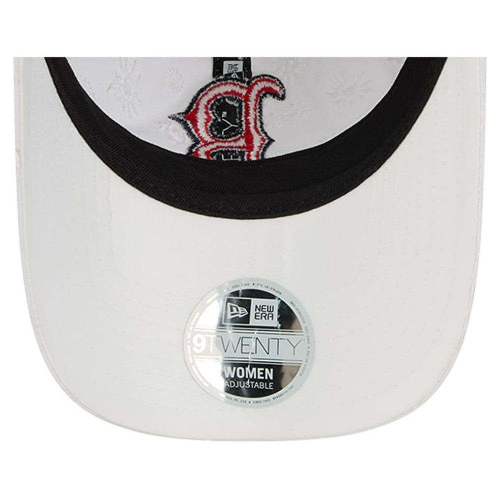 Boston Red Sox New Era Women's Floral Mesh 9TWENTY Adjustable Hat - MLB Hats