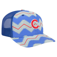 Chicago Cubs New Era Aztec Denim 9SEVENTY Adjustable Hat - MLB Hats