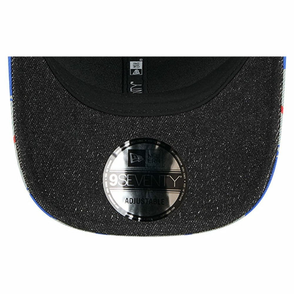 Chicago Cubs New Era Aztec Denim 9SEVENTY Adjustable Hat - MLB Hats