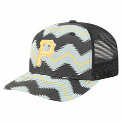 Pittsburgh Pirates New Era Aztec Denim 9SEVENTY Adjustable Hat - MLB Hats