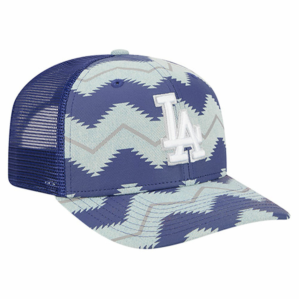 Los Angeles Dodgers New Era Aztec Denim 9SEVENTY Adjustable Hat - MLB Hats