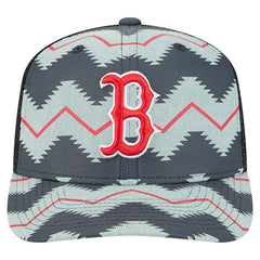 Boston Red Sox New Era Aztec Denim 9SEVENTY Adjustable Hat - MLB Hats
