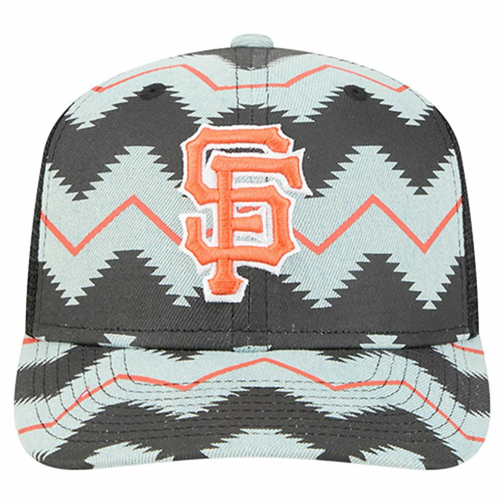 San Francisco Giants New Era Aztec Denim 9SEVENTY Adjustable Hat - MLB Hats