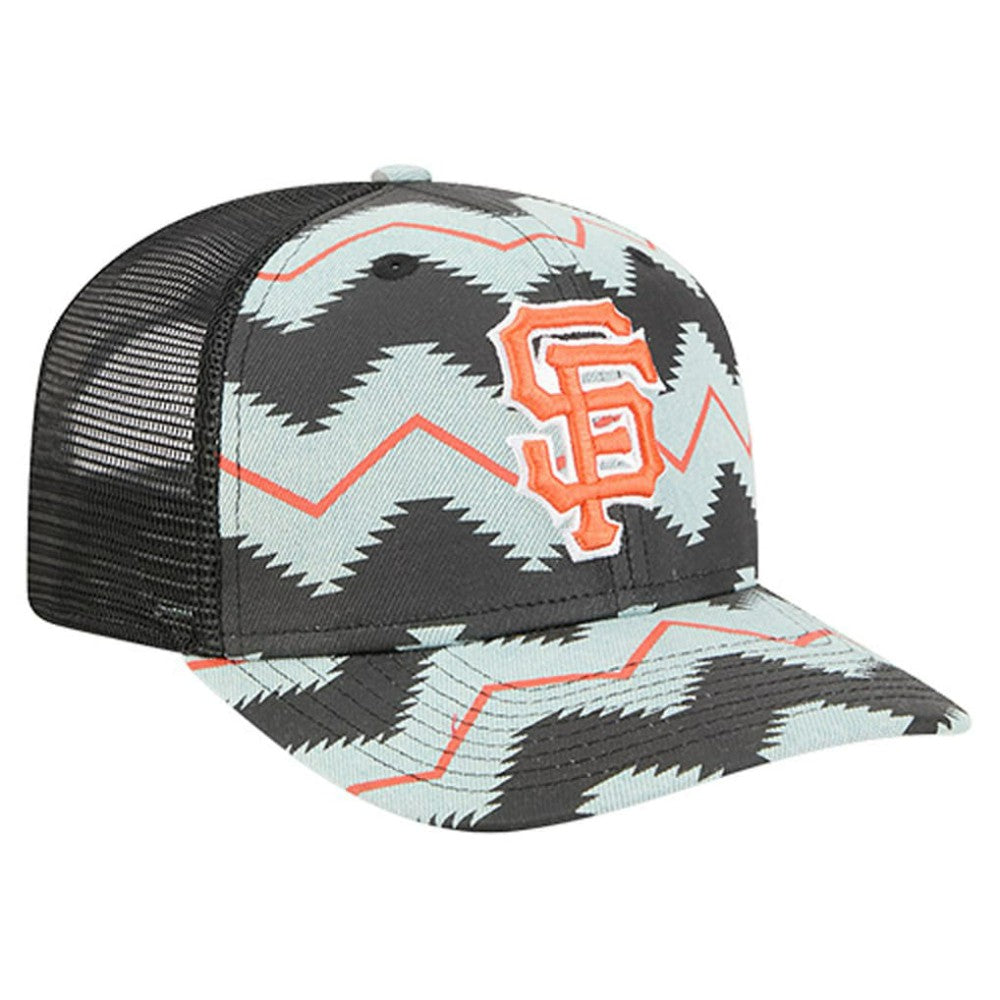San Francisco Giants New Era Aztec Denim 9SEVENTY Adjustable Hat - MLB Hats