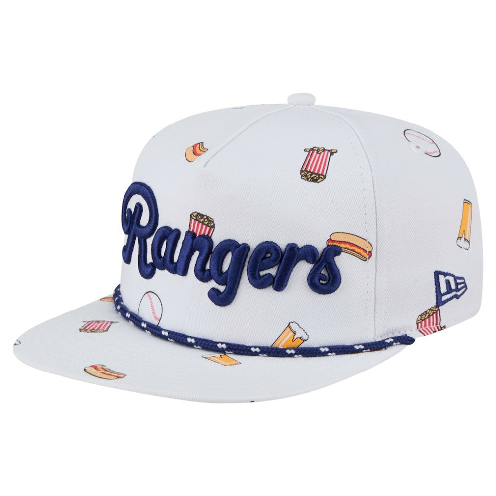 Texas Rangers New Era Team Cheer Rope 19TWENTY Adjustable Hat - MLB Hats