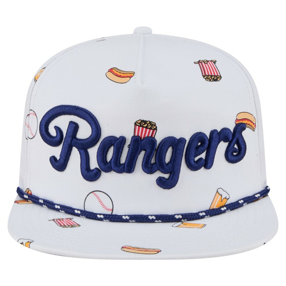 Texas Rangers New Era Team Cheer Rope 19TWENTY Adjustable Hat - MLB Hats