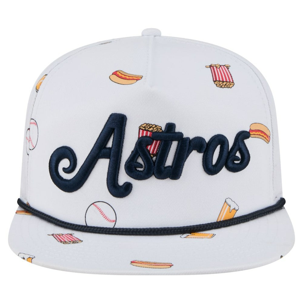 Houston Astros New Era Team Cheer Rope 19TWENTY Adjustable Hat - MLB Hats
