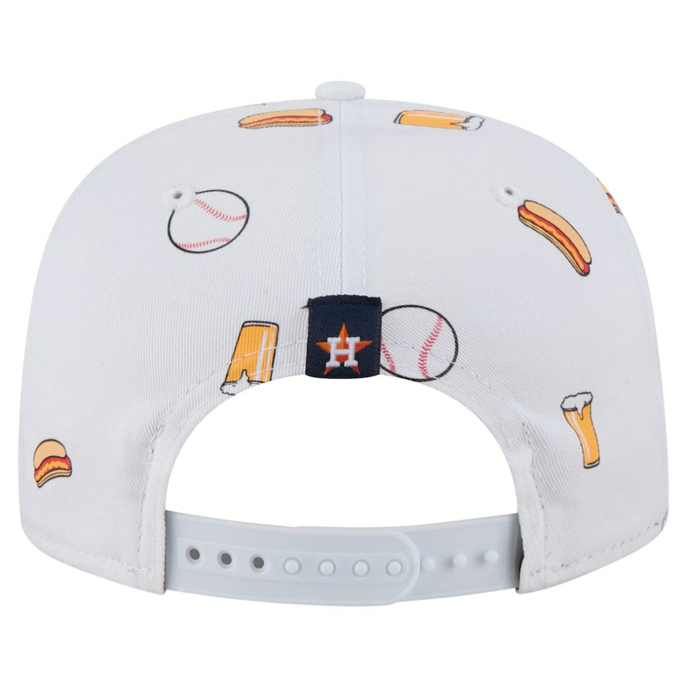 Houston Astros New Era Team Cheer Rope 19TWENTY Adjustable Hat - MLB Hats