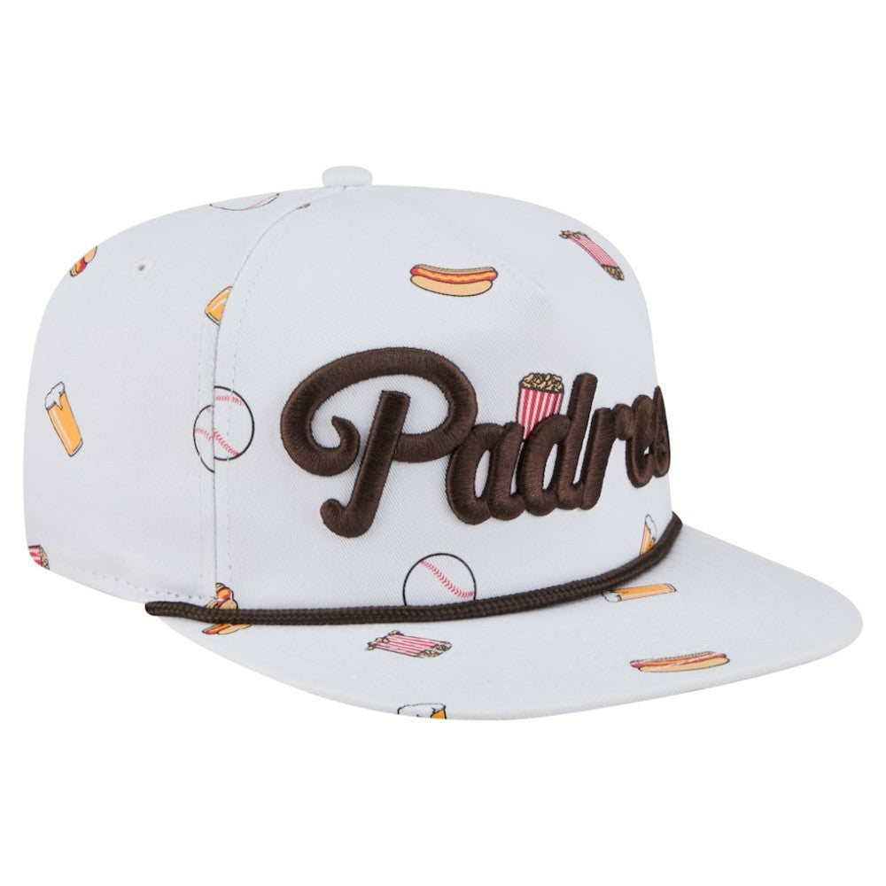 San Diego Padres New Era Team Cheer Rope 19TWENTY Adjustable Hat - MLB Hats