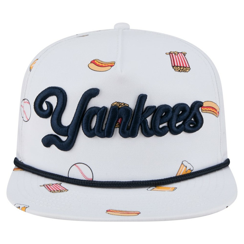 New York Yankees New Era Team Cheer Rope 19TWENTY Adjustable Hat - MLB Hats