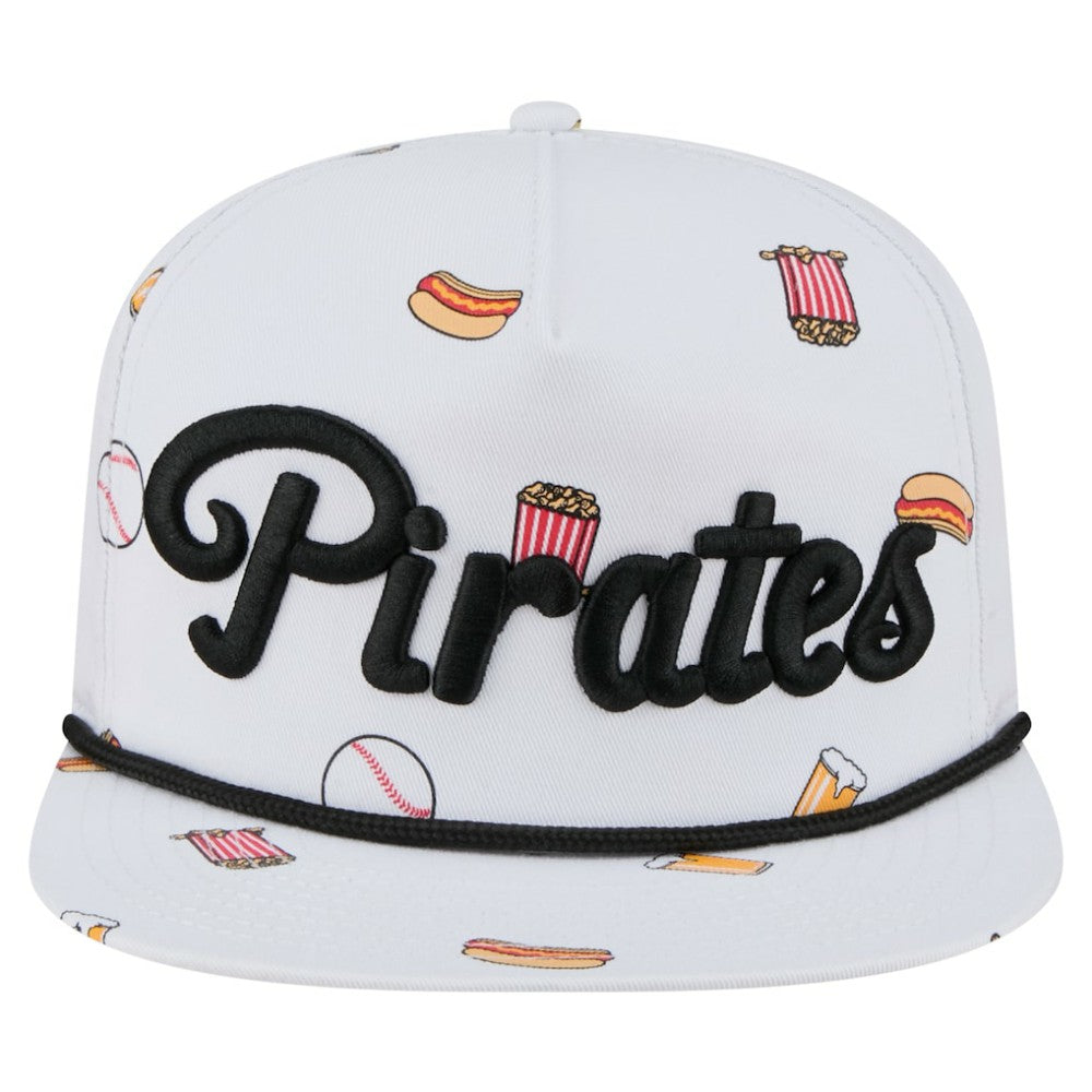 Pittsburgh Pirates New Era Team Cheer Rope 19TWENTY Adjustable Hat - MLB Hats