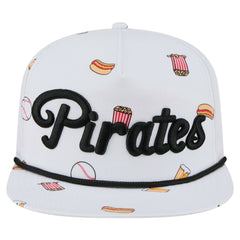Pittsburgh Pirates New Era Team Cheer Rope 19TWENTY Adjustable Hat - MLB Hats