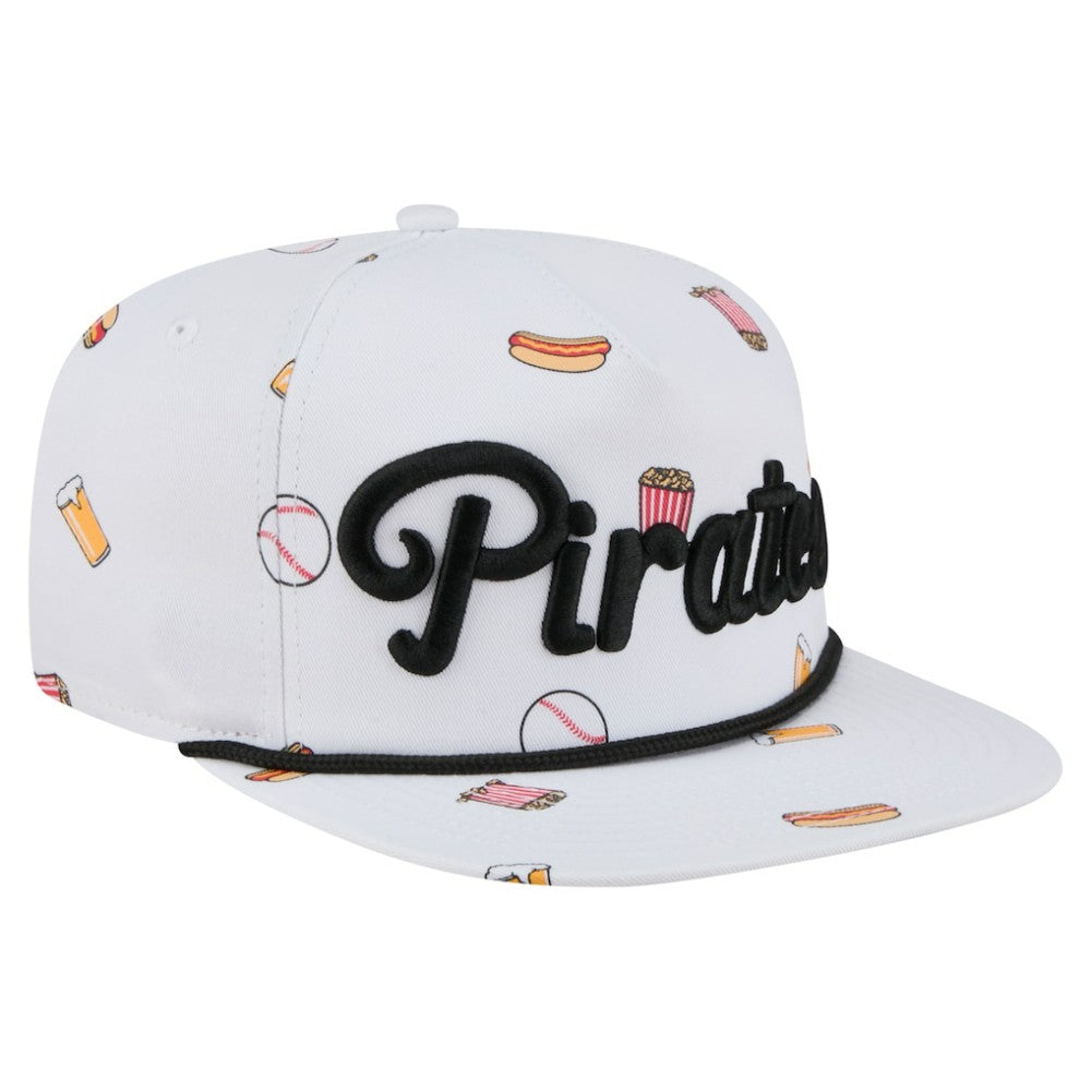 Pittsburgh Pirates New Era Team Cheer Rope 19TWENTY Adjustable Hat - MLB Hats