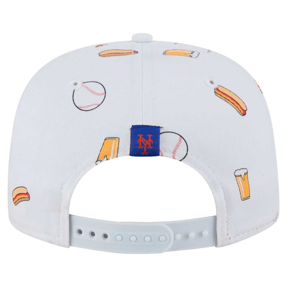 New York Mets New Era Team Cheer Rope 19TWENTY Adjustable Hat - MLB Hats