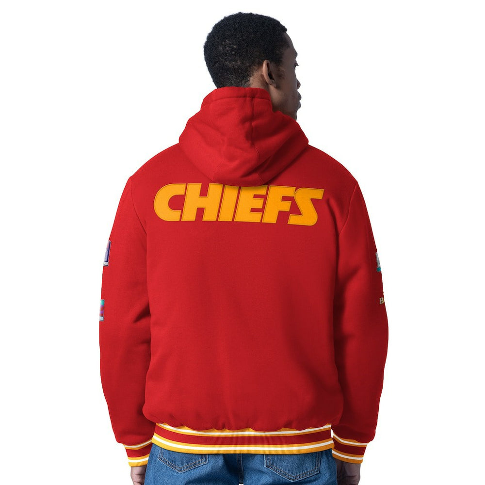 Kansas City Chiefs G-III Sports by Carl Banks Power Forward Commemorative Full-Zip Hooded Jacket | NFL Sale