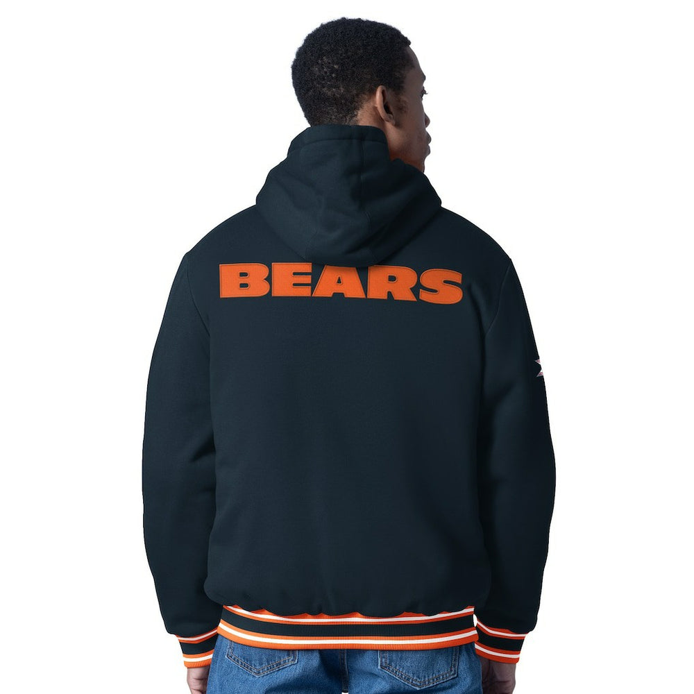 Chicago Bears G-III Sports by Carl Banks Power Forward Commemorative Full-Zip Hooded Jacket | NFL New
