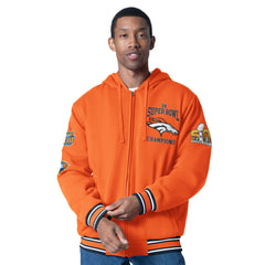 Denver Broncos G-III Sports by Carl Banks Power Forward Commemorative Full-Zip Hooded Jacket | NFL Discount