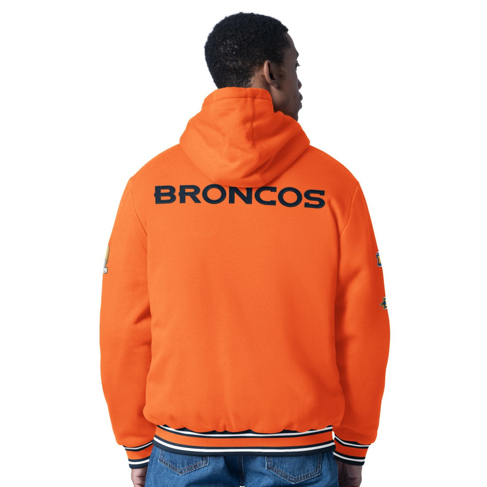 Denver Broncos G-III Sports by Carl Banks Power Forward Commemorative Full-Zip Hooded Jacket | NFL Discount