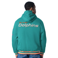 Miami Dolphins G-III Sports by Carl Banks Power Forward Commemorative Full-Zip Hooded Jacket | NFL Online