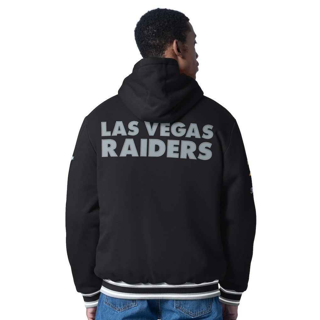 Las Vegas Raiders G-III Sports by Carl Banks Power Forward Commemorative Full-Zip Hooded Jacket | NFL Sale