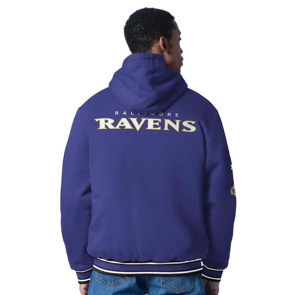 Baltimore Ravens G-III Sports by Carl Banks Power Forward Commemorative Full-Zip Hooded Jacket | NFL On sale