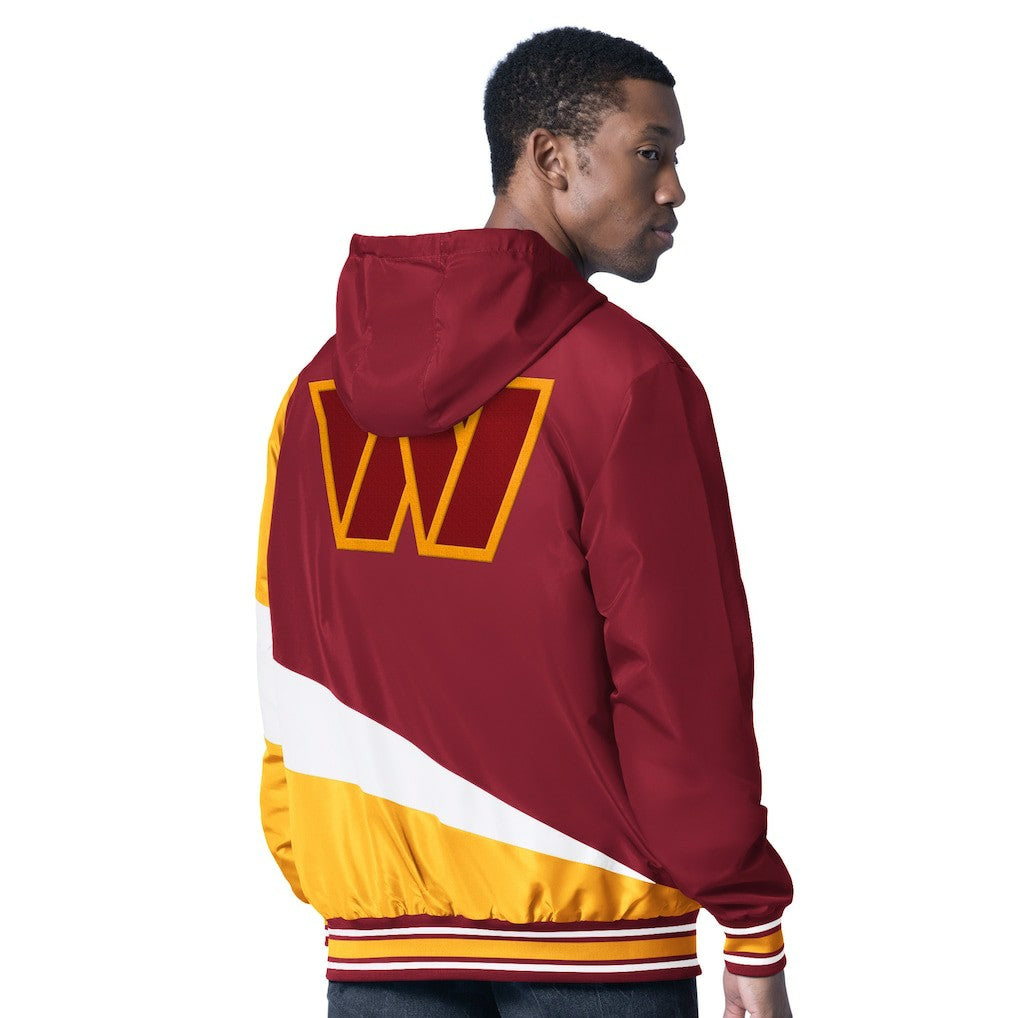 Washington Commanders G-III Sports by Carl Banks Dual Threat Reversable Full-Zip Hooded Jacket | NFL New