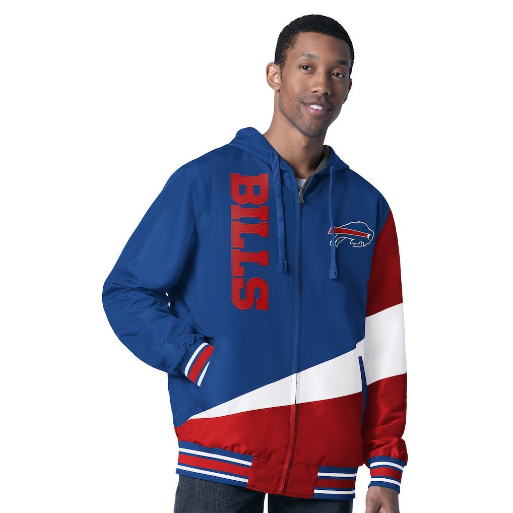 Buffalo Bills G-III Sports by Carl Banks Dual Threat Reversable Full-Zip Hooded Jacket | NFL New