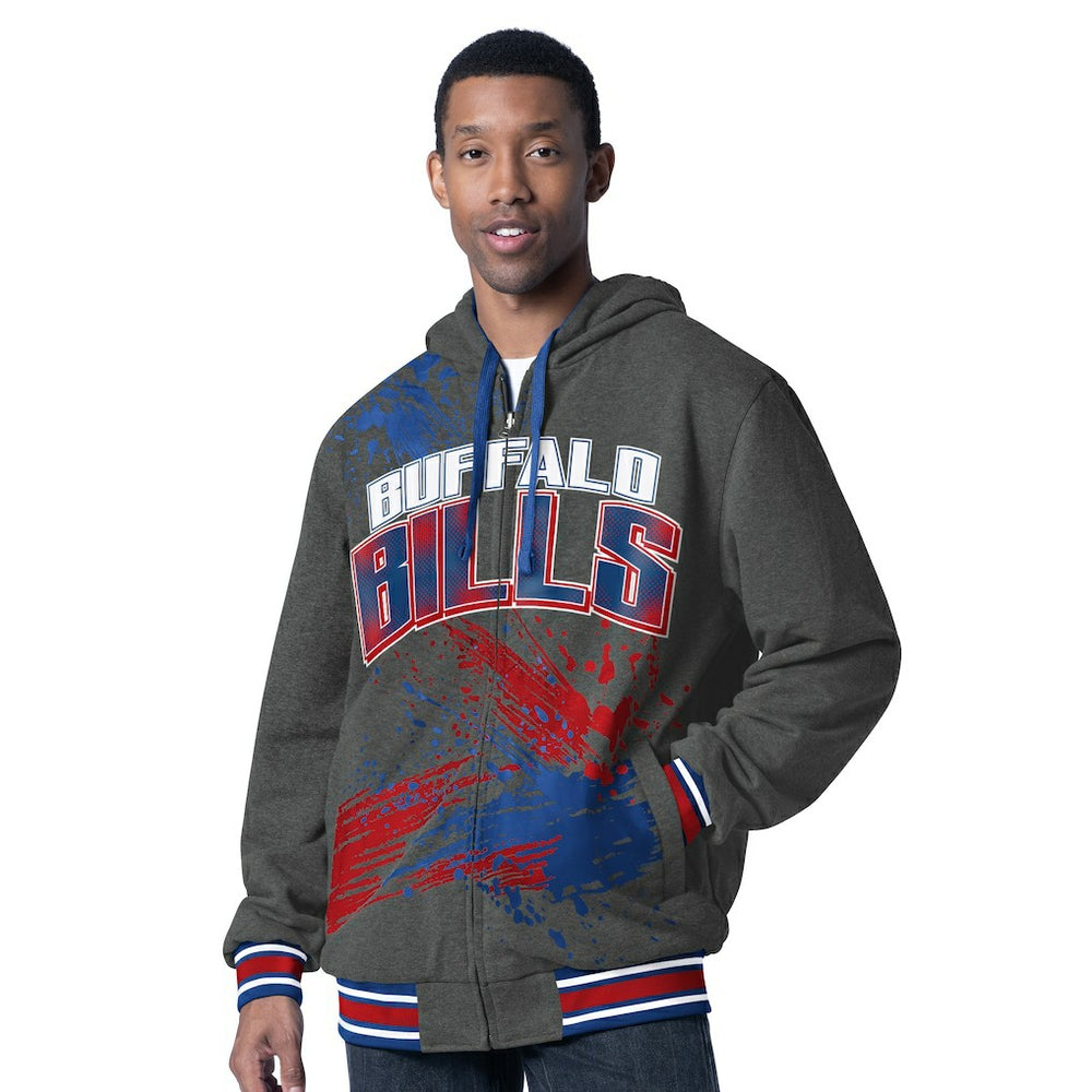 Buffalo Bills G-III Sports by Carl Banks Dual Threat Reversable Full-Zip Hooded Jacket | NFL New
