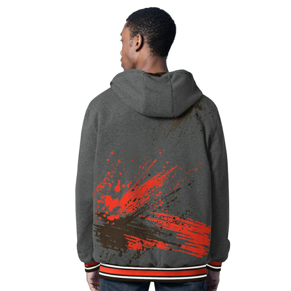 Cleveland Browns G-III Sports by Carl Banks Dual Threat Reversable Full-Zip Hooded Jacket | NFL Online