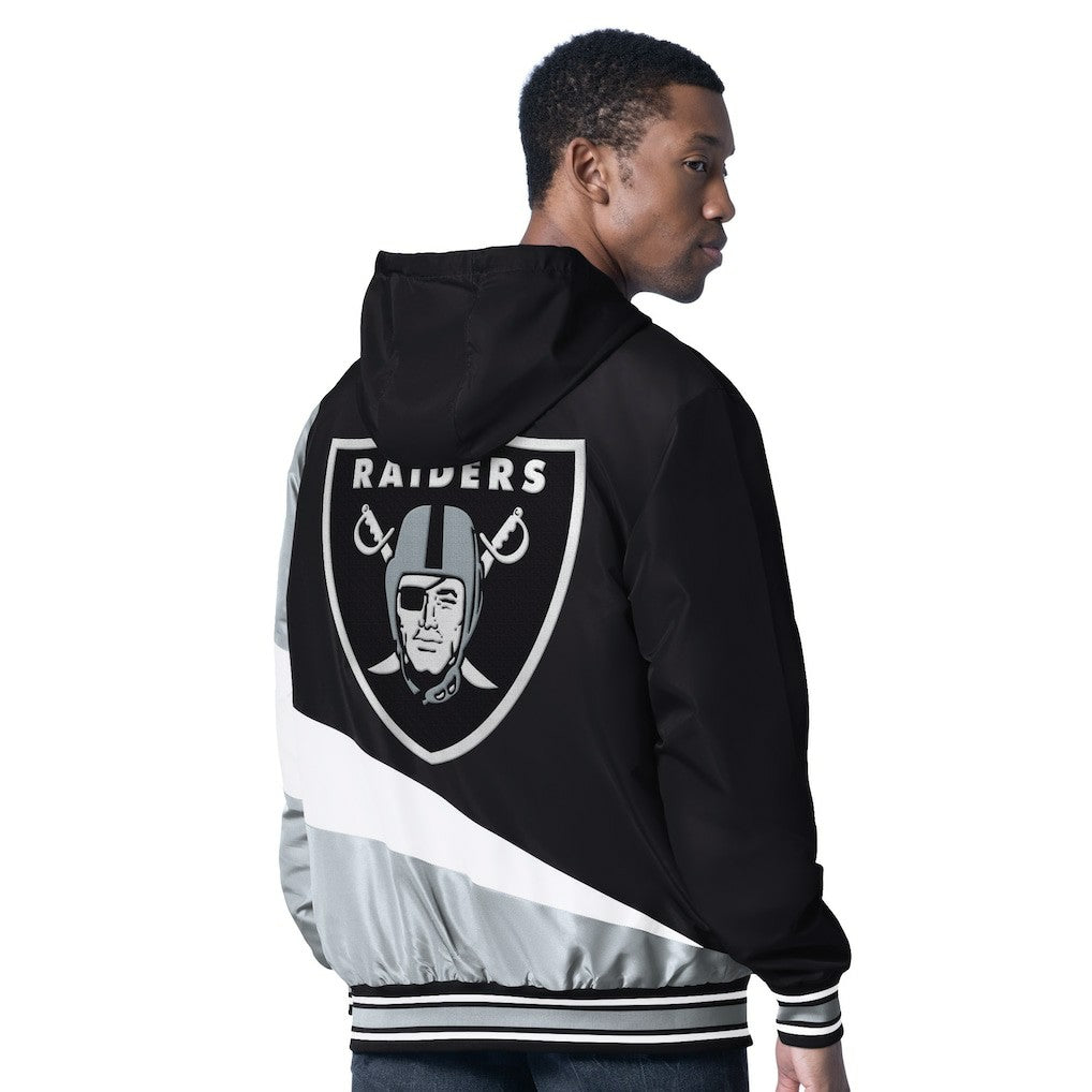 Las Vegas Raiders G-III Sports by Carl Banks Dual Threat Reversable Full-Zip Hooded Jacket | NFL Near me