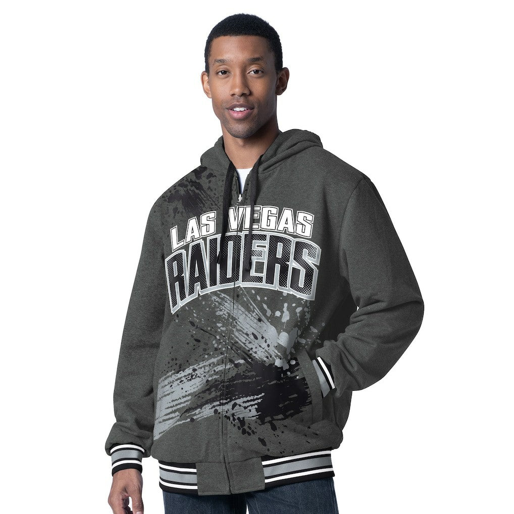 Las Vegas Raiders G-III Sports by Carl Banks Dual Threat Reversable Full-Zip Hooded Jacket | NFL Near me