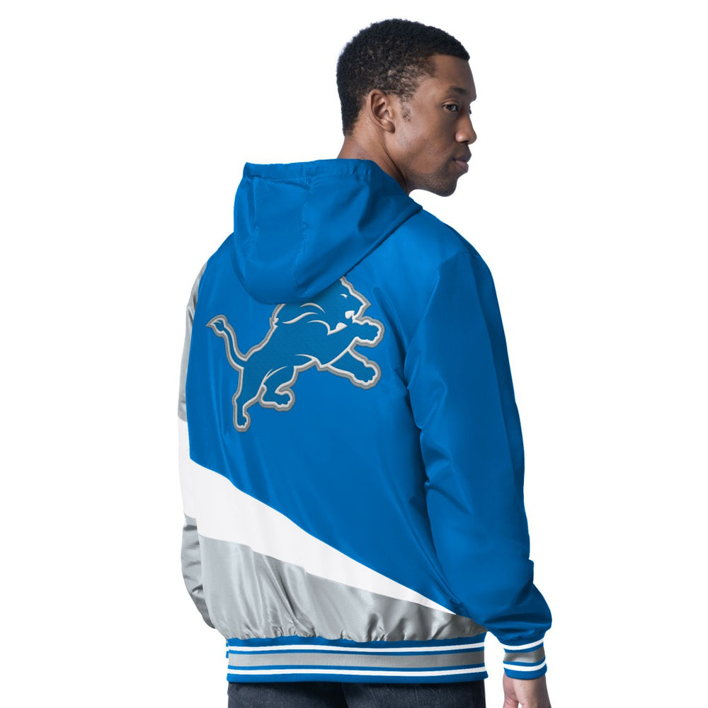 Detroit Lions G-III Sports by Carl Banks Dual Threat Reversable Full-Zip Hooded Jacket | NFL Sale